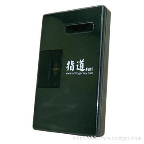 Black Fingerprint Hard Disk Case
